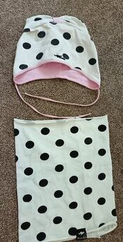 Čiapkana šnúrky s nákrčníkom, 51-52 cm