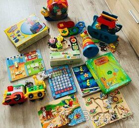 Rôzne detské hračky