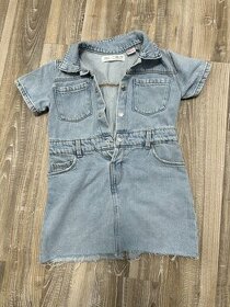 Detské džínsové šaty Zara 104 cm, 3-4 roky - 1