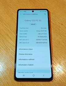 Samsung Galaxy S20Fe 5G - Super stav