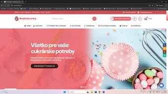 predam eshop pre cukrárky