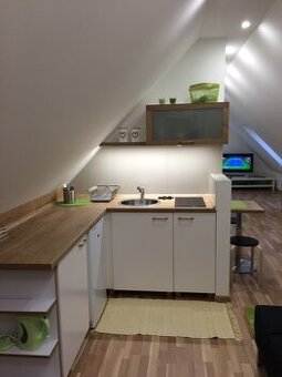 Prenájom väčšej podkrovnej garsónky v centre mesta - 1