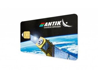 Antik- Satelitná karta -