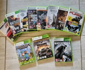 Hry na Xbox 360 - minecraft, GTA 5