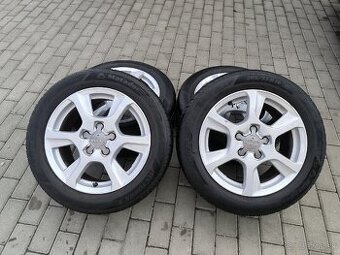 Hliníkové disky 5x112 R16 s letné pneu 205/55 r16 MATADOR