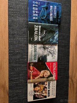 Triler, romantika aj kultové príbehy - balík 5 kníh