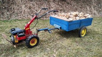 dvojkolesový malotraktor - záhradná fréza