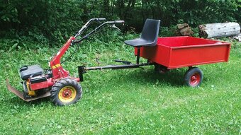 dvojkolesový malotraktor - záhradná fréza