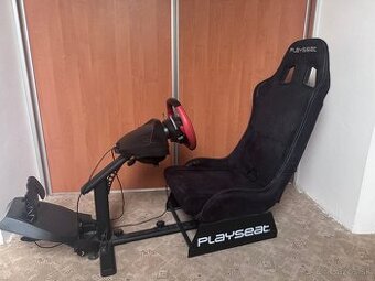Playseat Evolution+Thrustmaster Ferrari 458