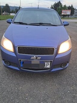 Chevrolet aveo 1,2 62kw LPG