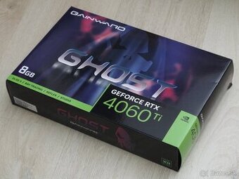 Gainward RTX 4060 Ti Ghost 8 GB, záruka do 31.8.2026
