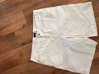 NOVÉ GANT originál snehobiele pánske capri nohavice XL