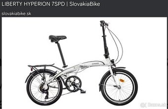PREDAM BICYKEL HYPERION SKLADACÍ