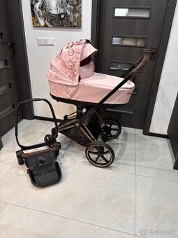 Cybex priam 4.0 simple flowers pink