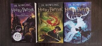 Harry Potter 1-3, anglicky