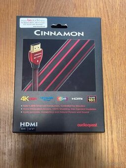 AUDIOQUEST HDMI Cinnamon 5 m - strieborný
