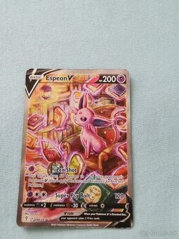 Pokémon karta originál Espeon V