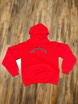 Sp5der spider spyder mikina cervena vvs diamantova diamond