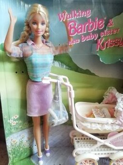 Barbie s kociarom a babika v celenke