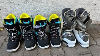 Damske lyziarky, damska prilba a detska prilba snb topanky