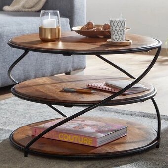 Konferenčný stolík 3 dielny palisander