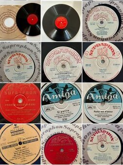 Shelakove platne / gramoplatne - klasická hudba + jazz