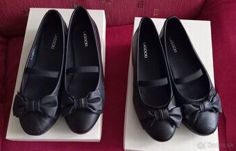 Dievčenské balerínky - poltopánky - lodičky veľ. č. 32 a 33