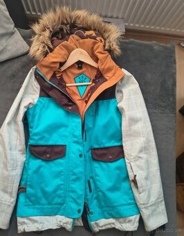 Dámska Luxusná Zimná Lyžiarska  Bunda veľ. XS