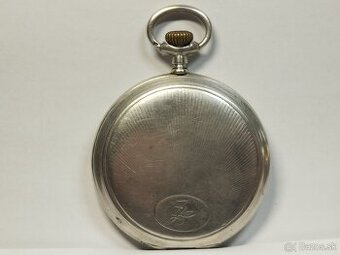 Staré tříplášťové celostříbrné kapesní hodinky