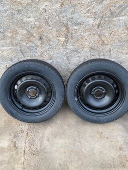 plechove disky zimne pneumatiky renault clio 4 IV  195/55/15