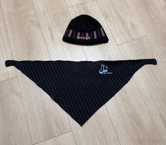 Pánska zimná čiapka Funstorm a fleecová šatka Jibstar