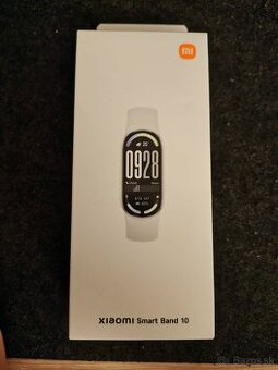 Xiaomi Smart Band 10 Glacier Silver - NOVÉ/NEROZBALENÉ