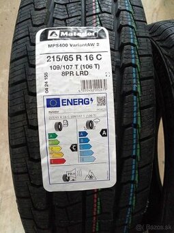 Nejazdené celoročné pneu Matador 215/65 R16 - 2 kusy