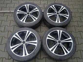 Elektrony Borbet Black 5x100 r17, zimne pneu. 225/45 r17