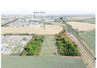 PINK Reality - Prenájom pozemkov v priemyselnej zóne - Nové 