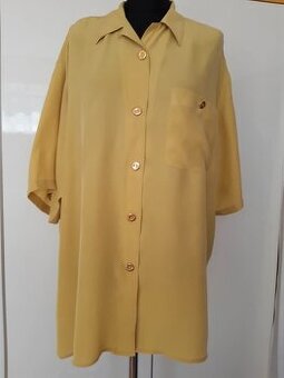 Retro-hodvábna košeľa