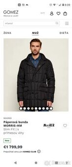 Páperová bunda,MooRER,ITALY Verona,54-MORIS-KM