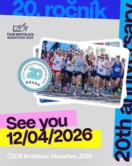 Odkúpim 1x štartovné na ČSOB polmaratón