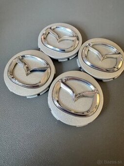 Sada 4 krytiek stredu kolies Mazda