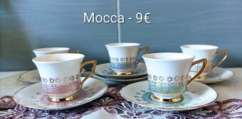 Retro šálky+ podšálky