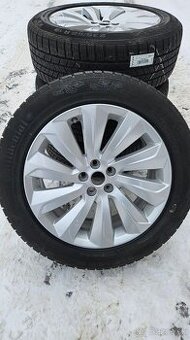 Originál Jaguar ALU kola R19 5x108 + Continental