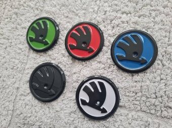 ŠKODA LOGO do volantu 46mm FAREBNE