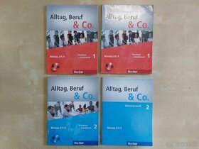 Nemčina - jazykové učebnice III - Alltag, Beruf & Co.