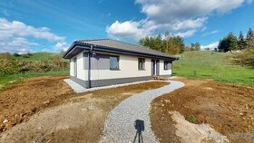 Na predaj 4 izbová novostavba rodinného domu v obci Lipníky - 1