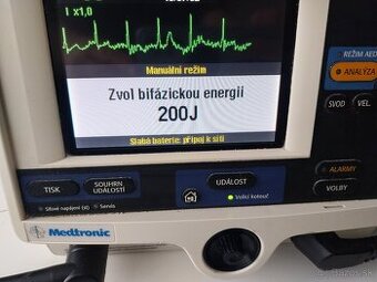 DEFIBRILÁTOR/MONITOR ŽIVOTNÍCH FUNKCÍ Physio Control LIFEPAK