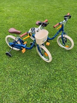 Detsky bicykel Btwin discover 2v1, 14”