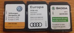 Audi volkswagen škoda seat mapy