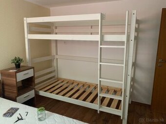 Poschodova postel 90x200 /drevena
