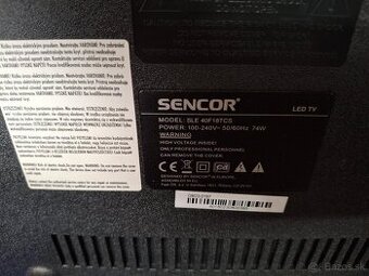 Predam tv led sencoor