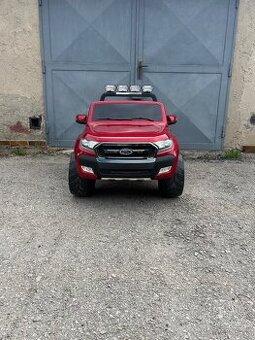 Elektrické autíčko Ford Ranger 4x4 - lakované - červené